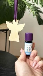 Taoasis Baldini Aroma mini-set Angel Scent BIO (10 ml) - houten hanger als diffuser