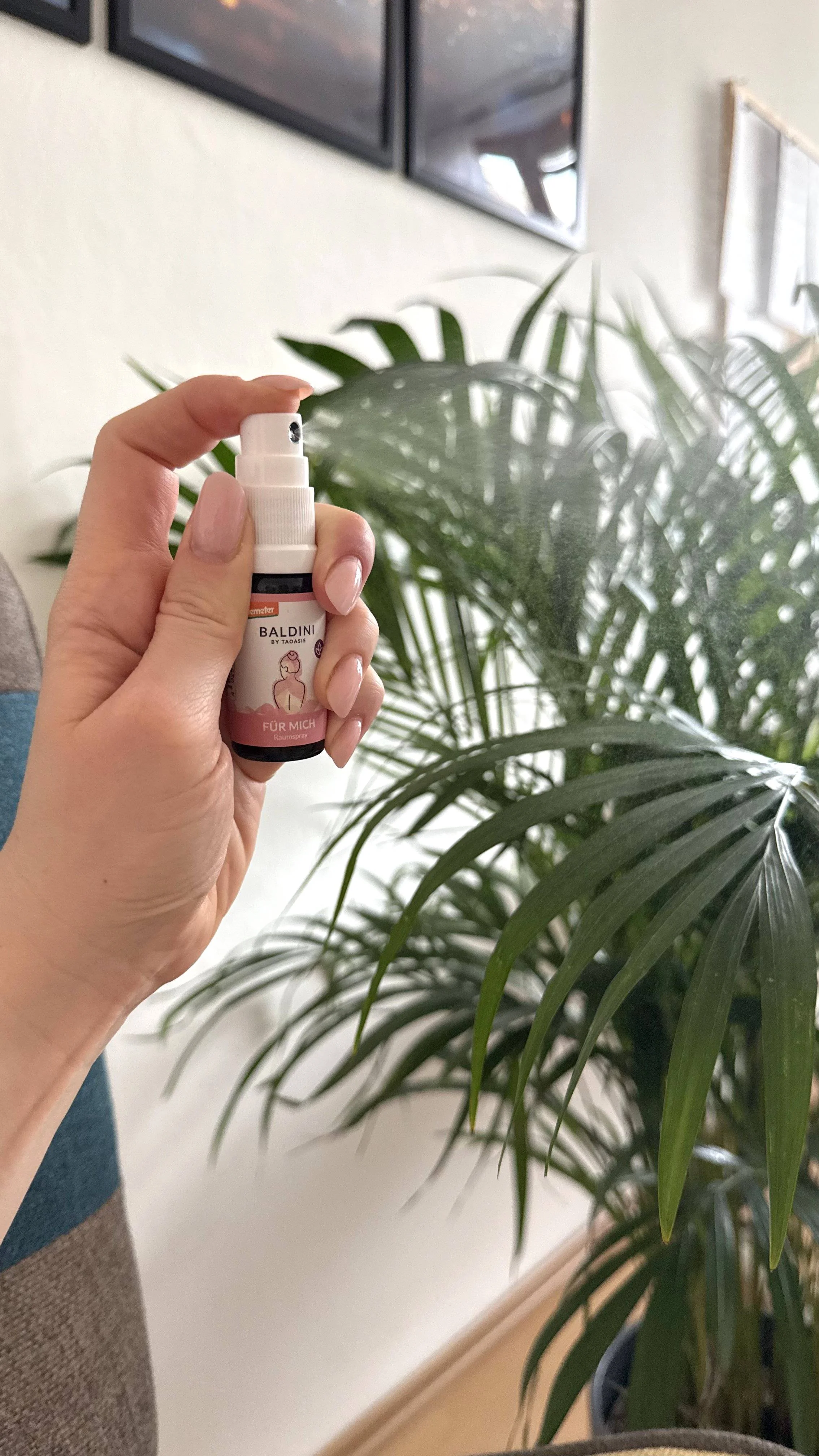 Taoasis Baldini Luchtverfrisser For me BIO 50 ml - ontspannend, harmoniserend en versterkend