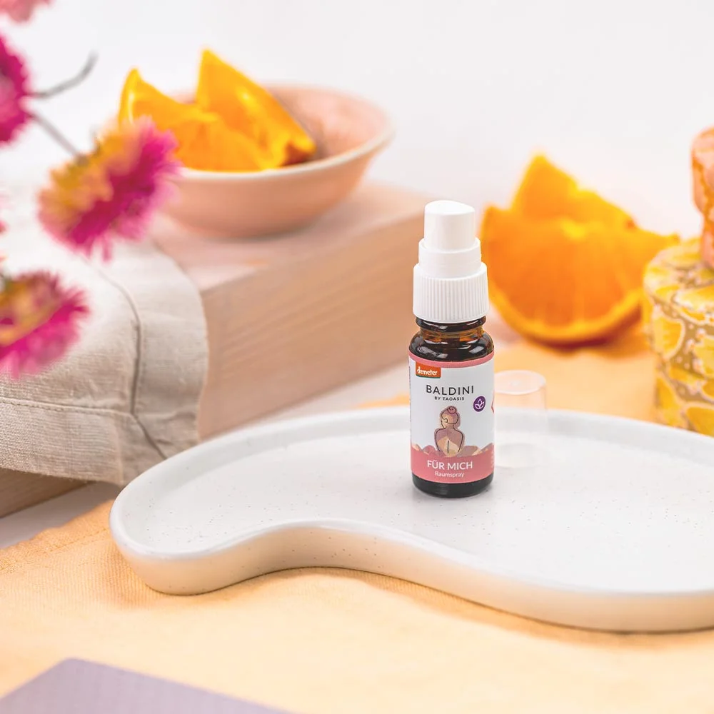 Taoasis Baldini Luchtverfrisser For me BIO 50 ml - ontspannend, harmoniserend en versterkend