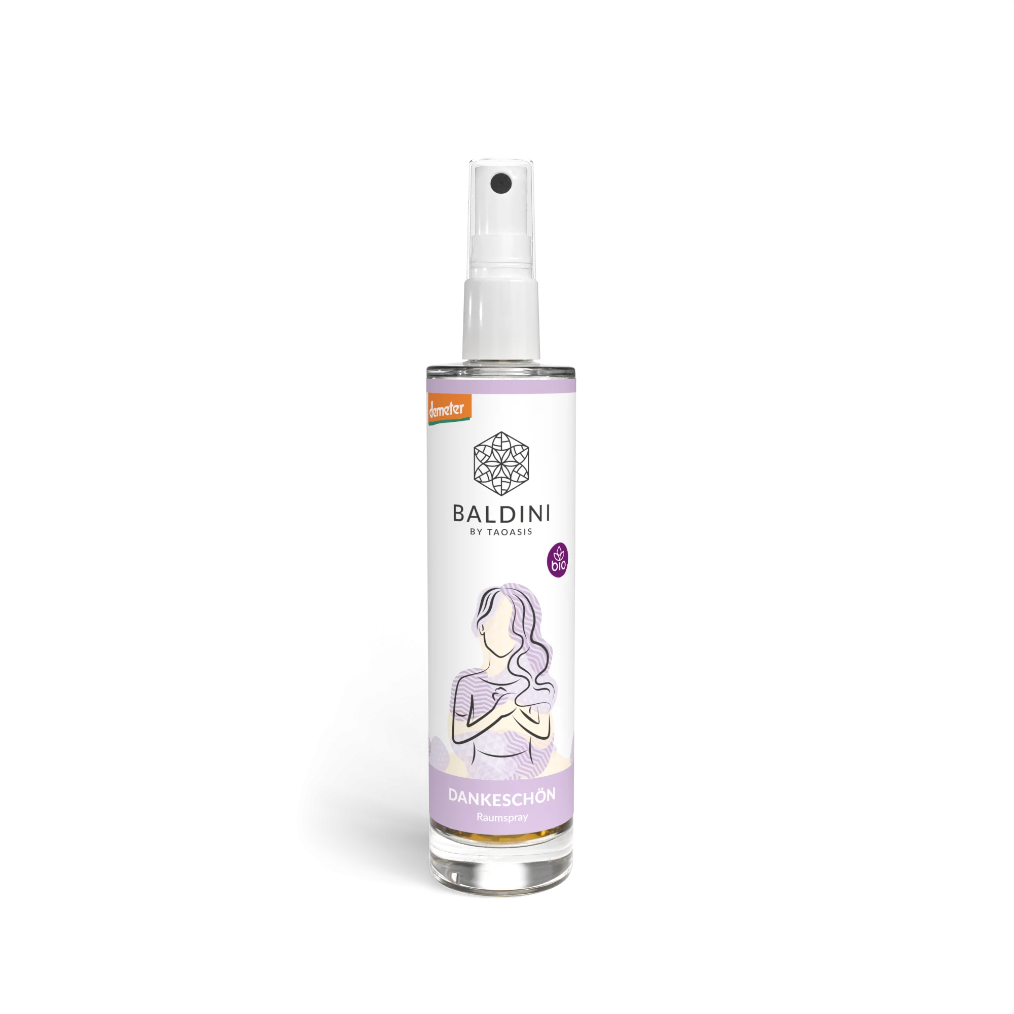 Taoasis Baldini Luchtverfrisser Thank You BIO (50 ml) - opbeurend, balancerend en ontspannend