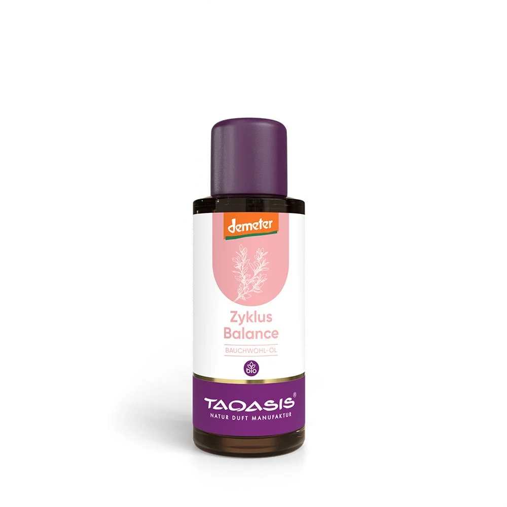 Taoasis Massageolie Women Cycle Balance BIO (50 ml) - ondersteunt ontspanning van het lichaam tijdens de cyclus