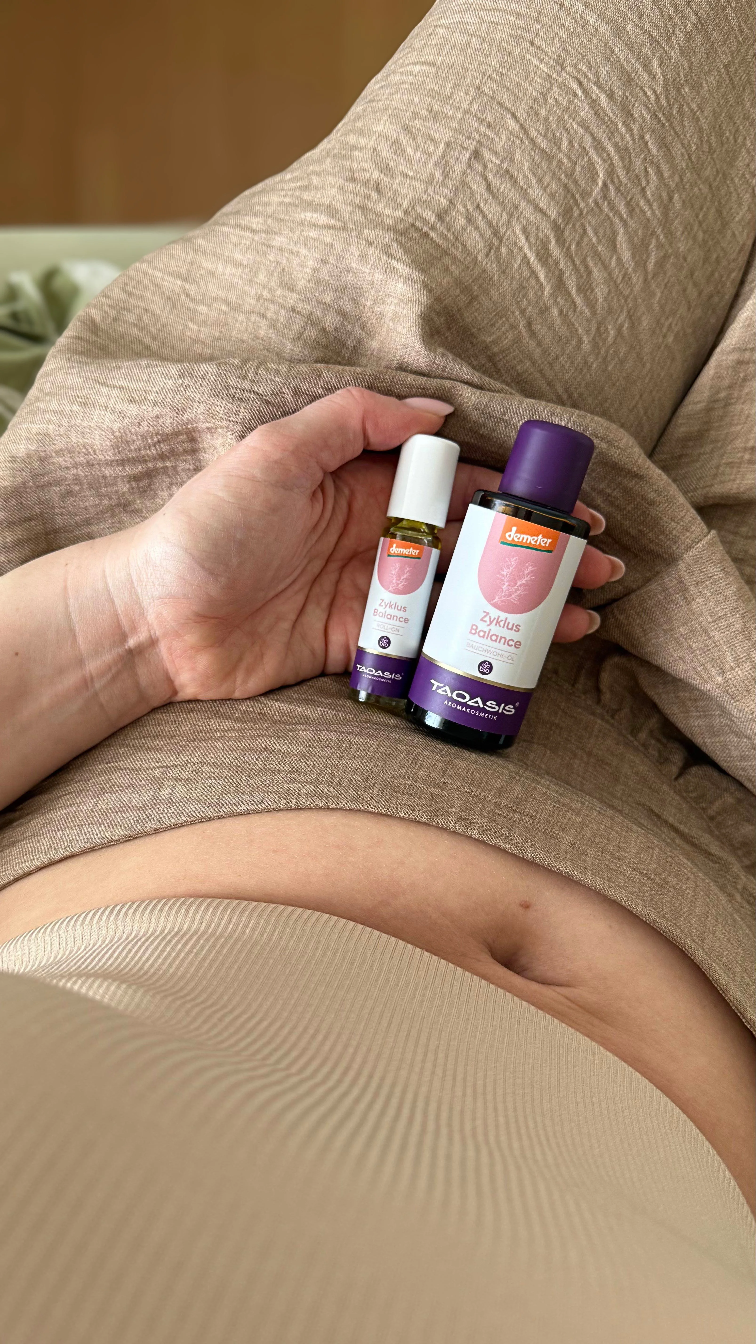 Taoasis Massageolie Women Cycle Balance BIO (50 ml) - ondersteunt ontspanning van het lichaam tijdens de cyclus