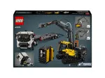 Technic 42175 Vrachtwagen Volvo FMX en elektrische graafmachine Volvo EC230