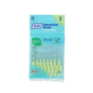 TePe Extra Soft interdentale ragers 5 groen (0,8 mm) 8 stuks