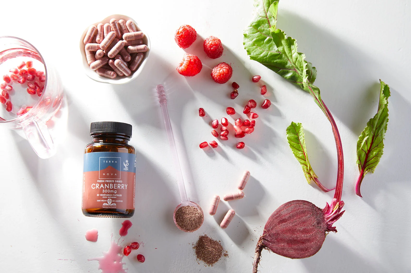 Terranova Health Cranberry vriesgedroogd 300 mg BIO (50 capsules) - met antioxidanten