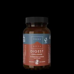 Terranova Health Digest Challenge (50 capsules) - verrijkt met gember en kardemom