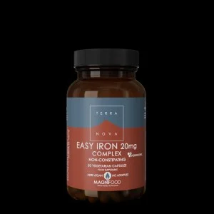 Terranova Health Easy Iron 20 mg Complex (50 capsules) - wordt goed opgenomen