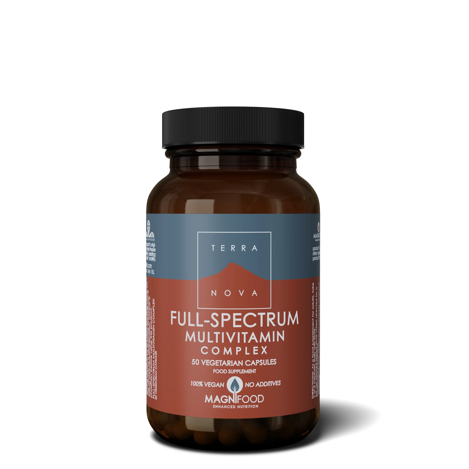 Terranova Health Full-spectrum multivitaminencomplex (50 capsules) - ter ondersteuning van de dagelijkse vitaliteit