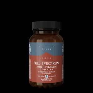 Terranova Health Full-spectrum multivitaminencomplex (50 capsules) - ter ondersteuning van de dagelijkse vitaliteit