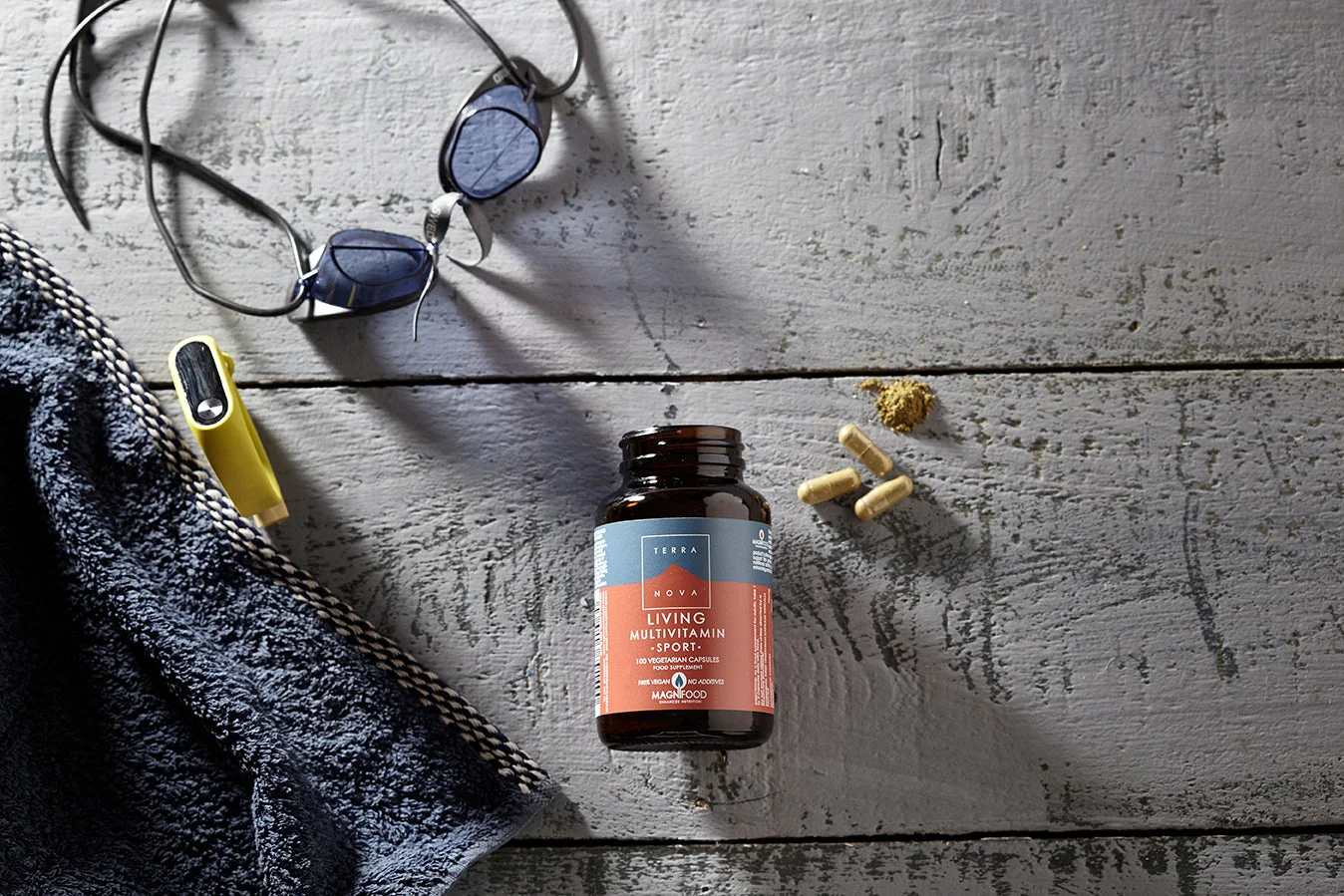 Terranova Health Living Multivitamin Sport (50 capsules) - ondersteunt het lichaam tijdens inspanning en herstel