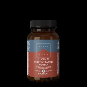 Terranova Health Living Multivitamin Woman (50 capsules) - voor de specifieke behoeften van het vrouwelijke lichaam