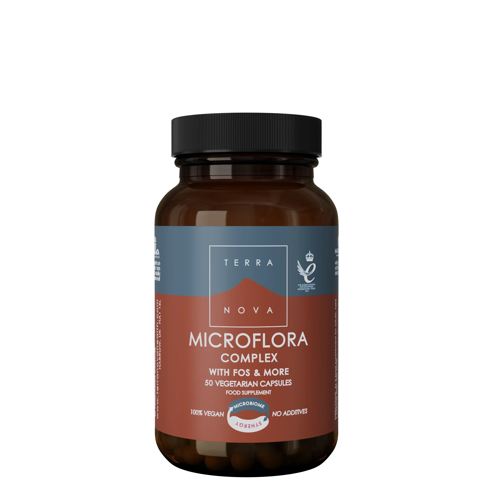 Terranova Health Probiotica-complex & prebiotica (50 capsules) - ter ondersteuning van de darmflora
