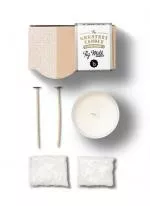 The Greatest Candle in the World Set - 1x kaars (130 g) 2x vulling - bosbessen - u kunt thuis nog twee kaarsen maken