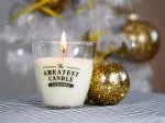 The Greatest Candle in the World Set - 1x kaars (130 g) 2x vulling - appel - u kunt thuis nog twee kaarsen maken