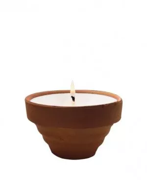 The Greatest Candle in the World Geurkaars Terracotta (75 g) - citronella