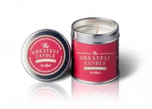 The Greatest Candle in the World Geurkaars in blik (200 g) - hout en specerijen