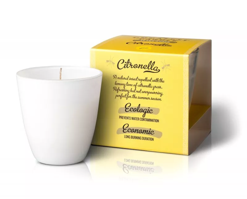 The Greatest Candle in the World The Greatest Candle Geurkaars in glas (130 g) - citronella