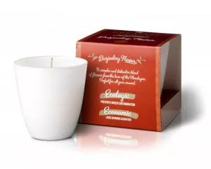 The Greatest Candle in the World Geurkaars in glas (130 g) - darjeeling bloem