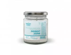 The Greatest Candle in the World The Greatest Candle Zero-waste kaars in glas (120 g) - jasmijn wonder - gaat ongeveer 30 uur mee