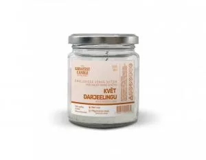 The Greatest Candle in the World The Greatest Candle Zero-waste kaars in glas (120 g) - darjeeling bloem - gaat ongeveer 30 uur mee