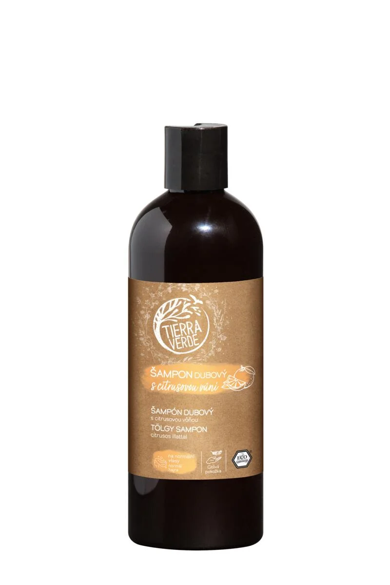 Tierra Verde Eikenshampoo met citrusgeur 300 ml - voor het hele gezin
