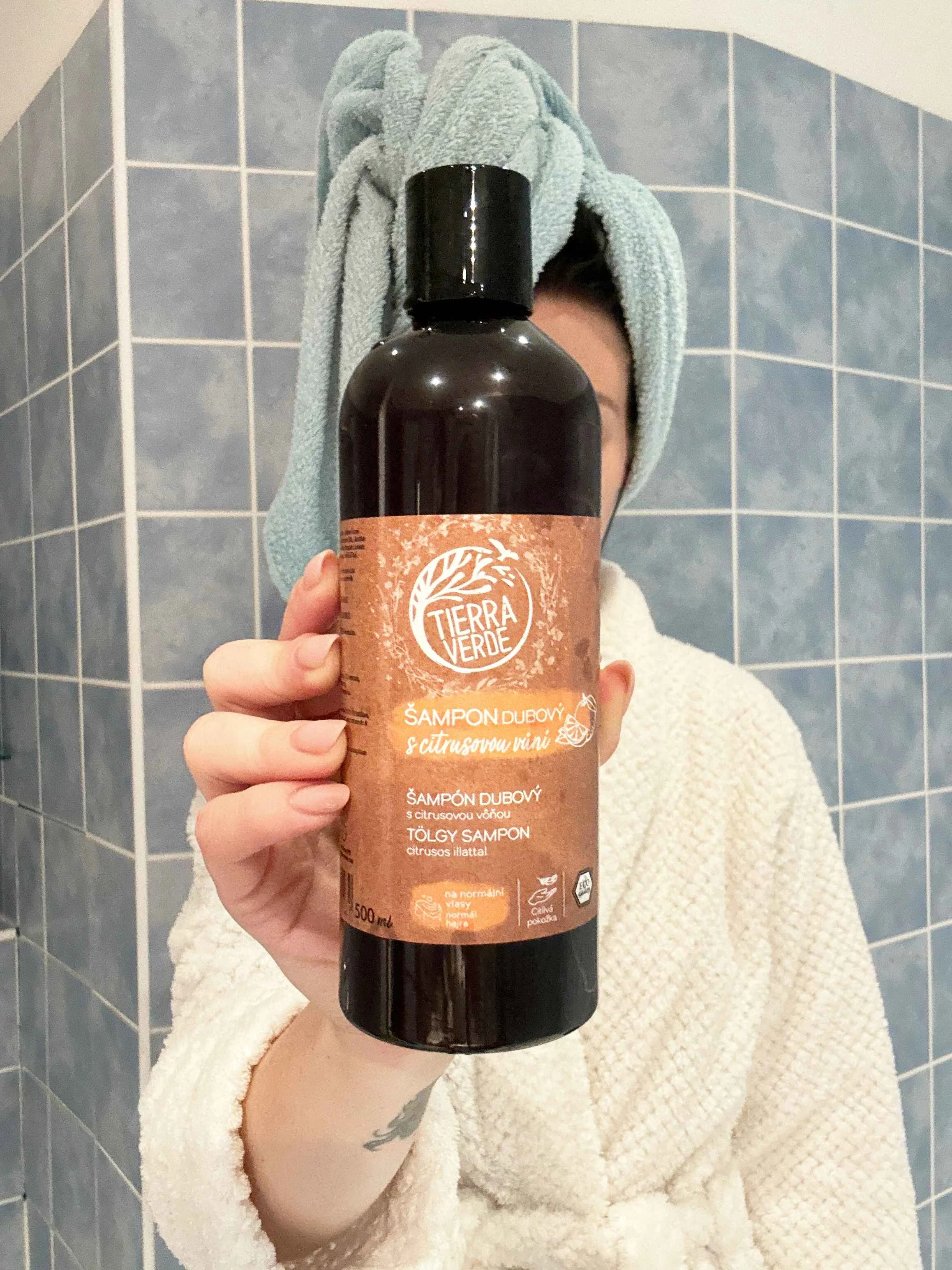 Tierra Verde Eikenshampoo met citrusgeur 500 ml - voor het hele gezin
