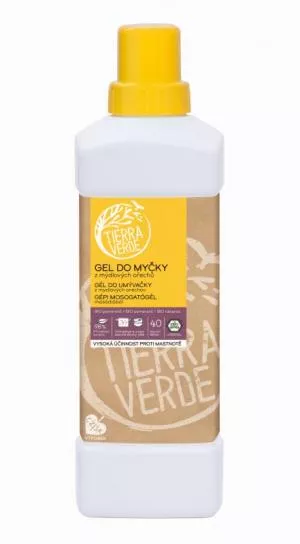 Tierra Verde Vaatwasgel - INNOVACE (1 l) - van zeepnoten in biologische kwaliteit