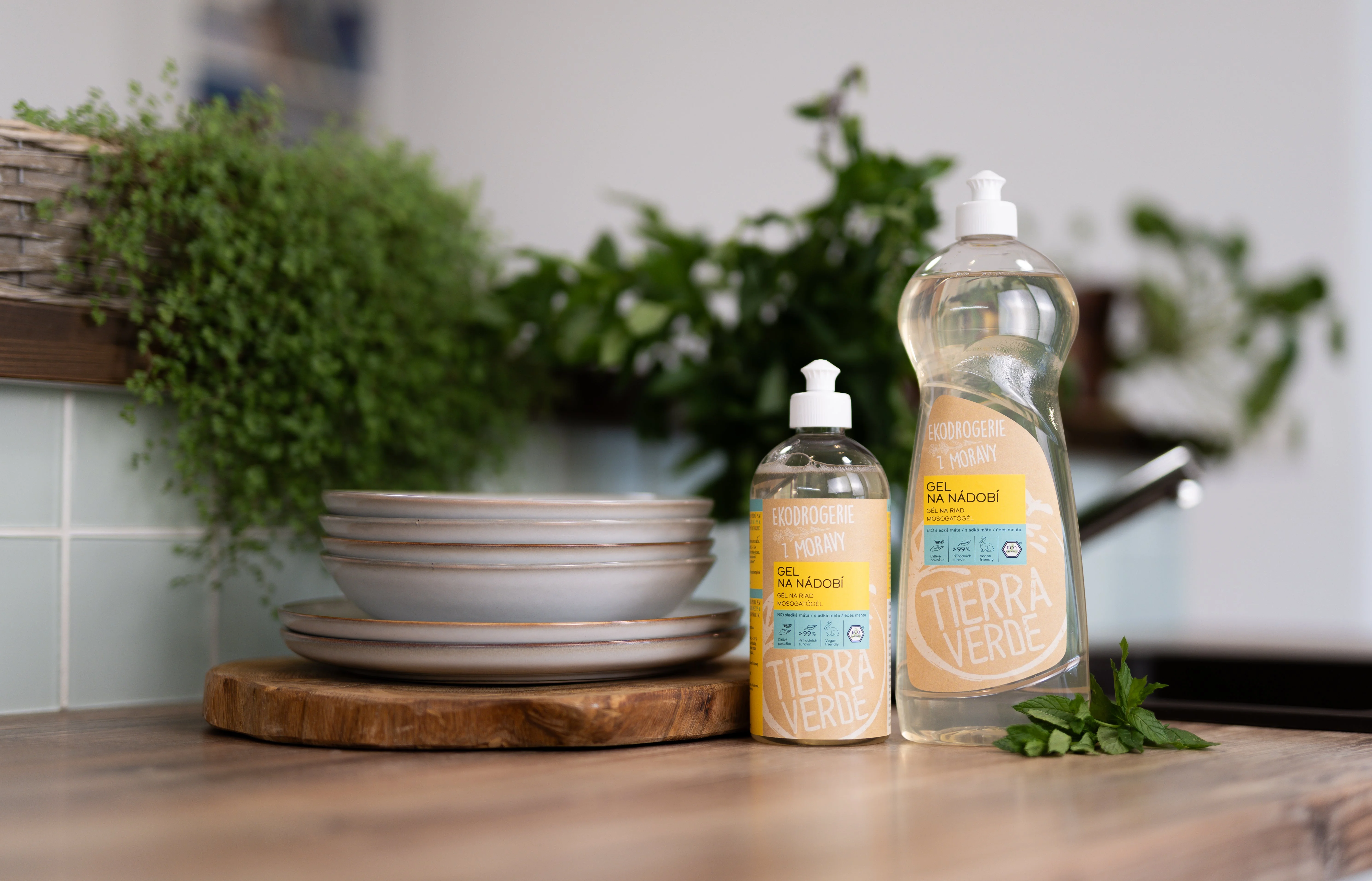 Tierra Verde Afwasgel - BIO zoete munt 100 ml