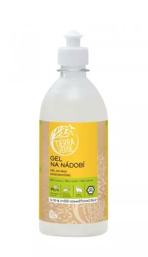 Tierra Verde Vaatwasgel met biologische citroenolie (500 ml)