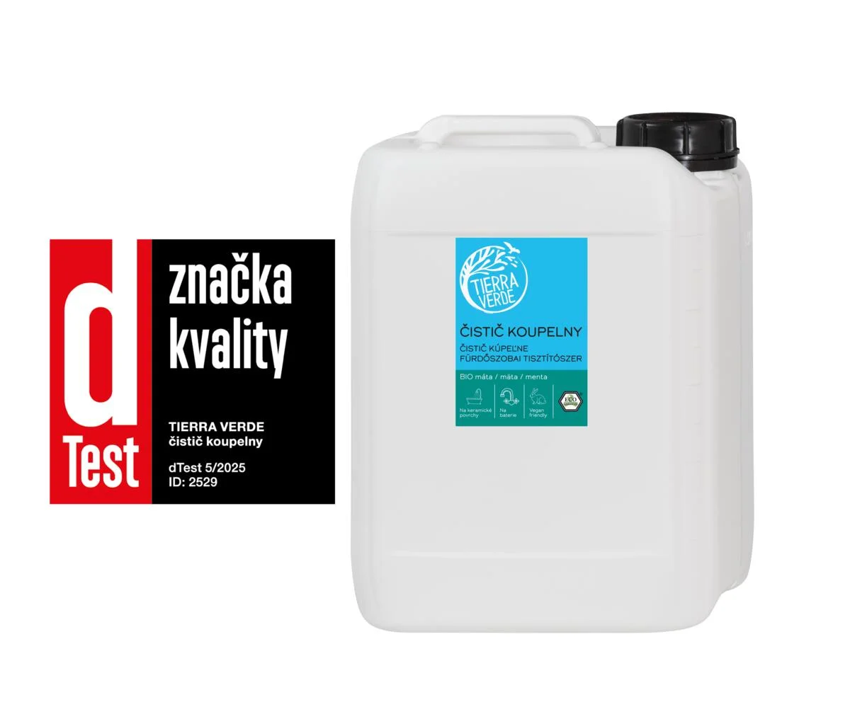 Tierra Verde Badkamerreiniger met BIO-munt 110 ml - met biologisch afbreekbare tensiden