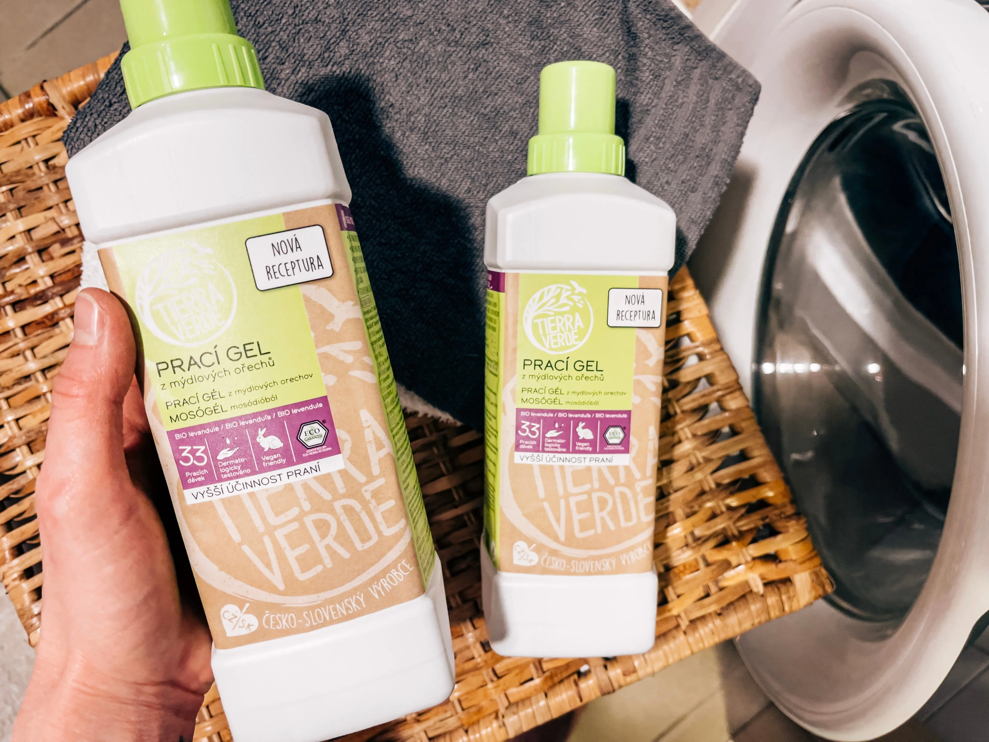 Tierra Verde Wasgel met BIO lavendel 2 l