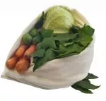 Tierra Verde Set van zakken voor het opbergen van groenten (3 stuks) - zak