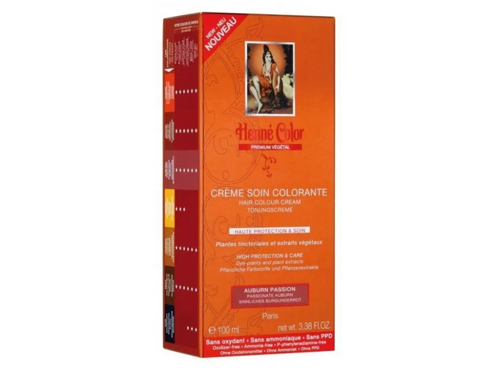 Henné Color Gekleurde haar dressing met hoge bescherming en verzorging Premium 100ml Bordeaux