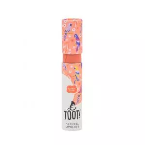 TOOT! Natuurlijke perzik lipgloss - Parrot Glam (5,5 ml) - geschikt voor gevoelige en allergische mensen
