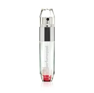 Travalo Perfume Pod Crystal navulbare parfumverstuiver Zilver
