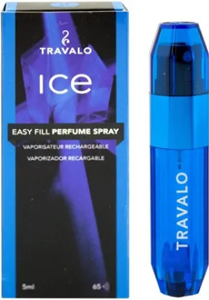 Travalo Perfume Pod Ice navulbare parfumverstuiver Blauw 5 ml