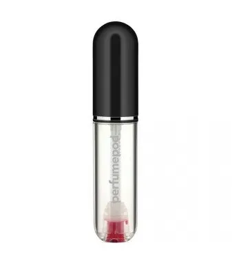 Perfume Pod Pure navulbare parfumverstuiver Zwart 5 ml 5 ml zwart