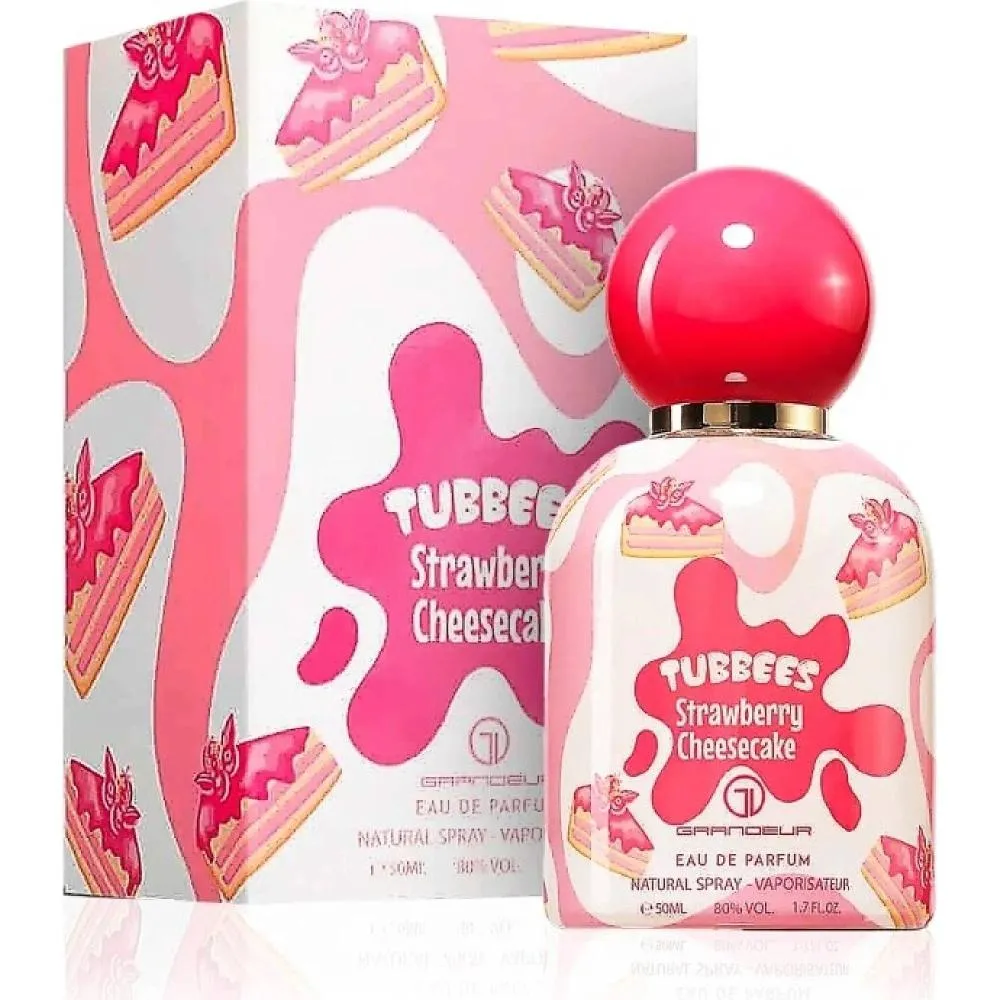 Tubbees Strawberry Cheesecake Eau de Parfum voor dames 50 ml