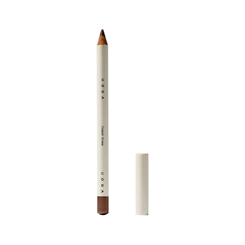 Uoga Uoga Zacht oogpotlood BIO 852 Copper Snake - Lichtbruin parelmoer - 4 tinten voor elke look