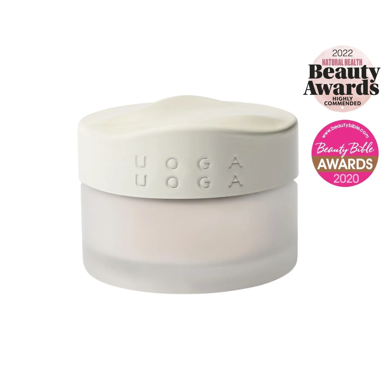 Uoga Uoga Minerale highlighterpoeder met barnsteen (5 g) - Game of Lights - voor een frisse en natuurlijk stralende teint