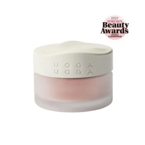 Uoga Uoga Minerale losse poederblush met barnsteen (5 g) 6405 Coral Charm - natuurlijk accent voor de wangen in 3 tinten