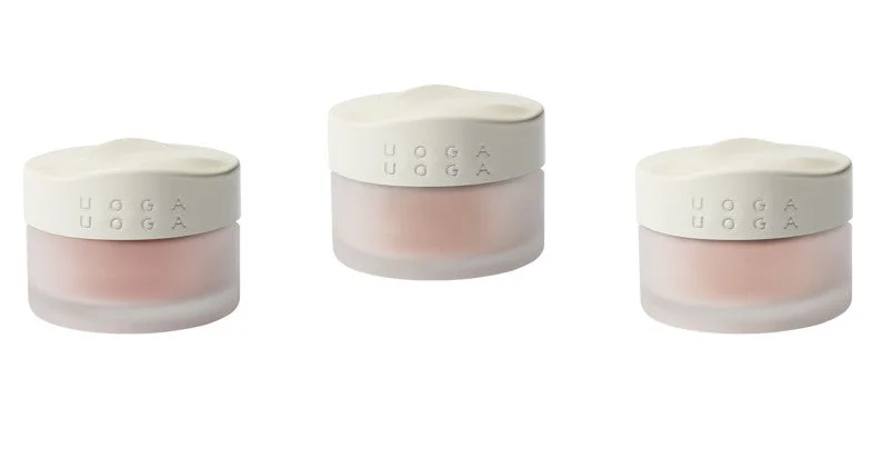 Uoga Uoga Minerale losse poederblush met barnsteen (5 g) 6445 Young Wine - natuurlijk accent voor de wangen in 3 tinten