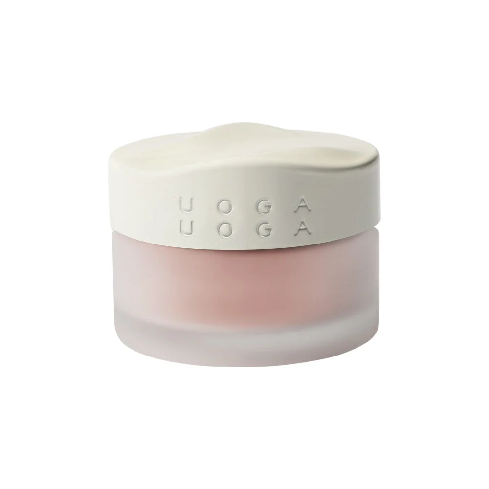 Uoga Uoga Minerale losse poederblush met barnsteen (5 g) 6445 Young Wine - natuurlijk accent voor de wangen in 3 tinten