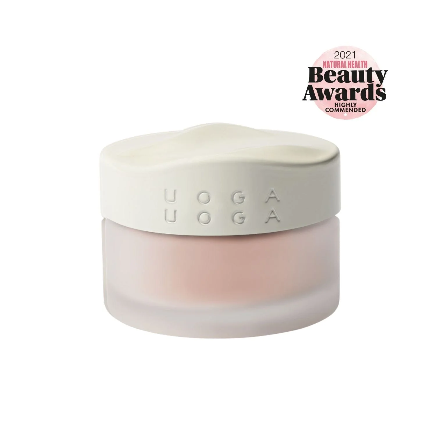 Uoga Uoga Minerale losse poederblush met barnsteen (5 g) 6445 Young Wine - natuurlijk accent voor de wangen in 3 tinten