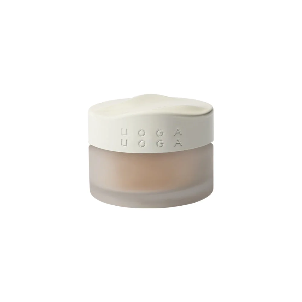 Uoga Uoga Minerale poederfoundation met barnsteen (10 g) 637 Amber Sand - licht, natuurlijk, SPF 15