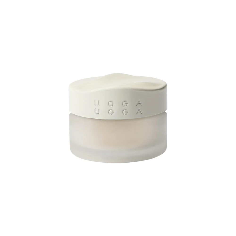Uoga Uoga Minerale poedermake-up met barnsteen (10 g) 801 Walk in the Dunes - licht, natuurlijk, SPF 15