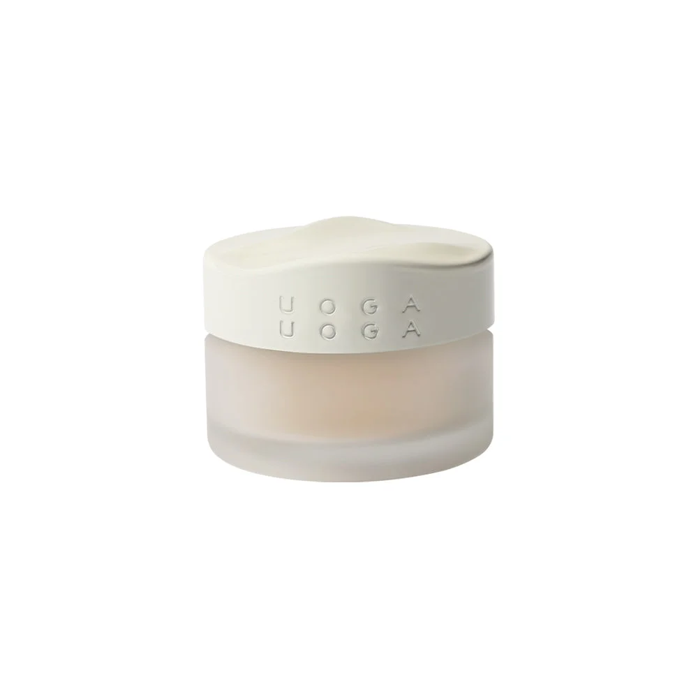 Uoga Uoga Minerale poedermake-up met barnsteen (10 g) 801 Walk in the Dunes - licht, natuurlijk, SPF 15