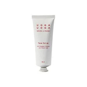 Uoga Uoga Regenererende gezichtspeeling met veenbessen (40 ml) - voor een gladdere en stralendere huid