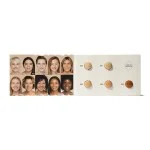 Uoga Uoga Testerset met vloeibare minerale make-up en serum SPF 20 BIO (10 x 1 ml) - 10 tinten make-up