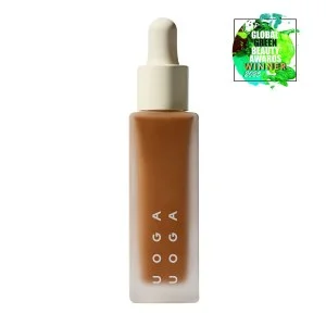 Uoga Uoga Vloeibare minerale foundation en serum SPF 20 BIO (30 ml) 690 Endless Horizon - hydrateert en beschermt de huid